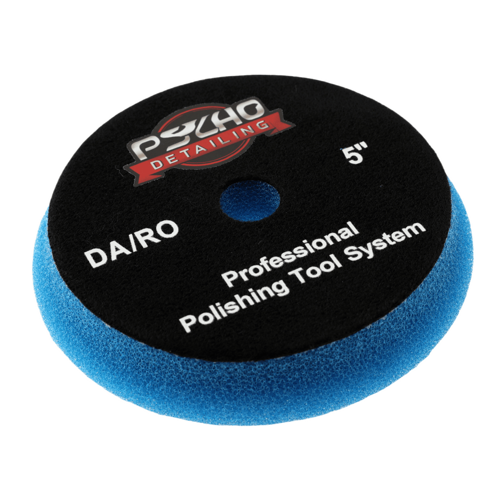 Psycho Detailing Blue Foam Cutting Pad – Heavy-Duty Paint Correction & Scratch Removal - Psycho Detailing