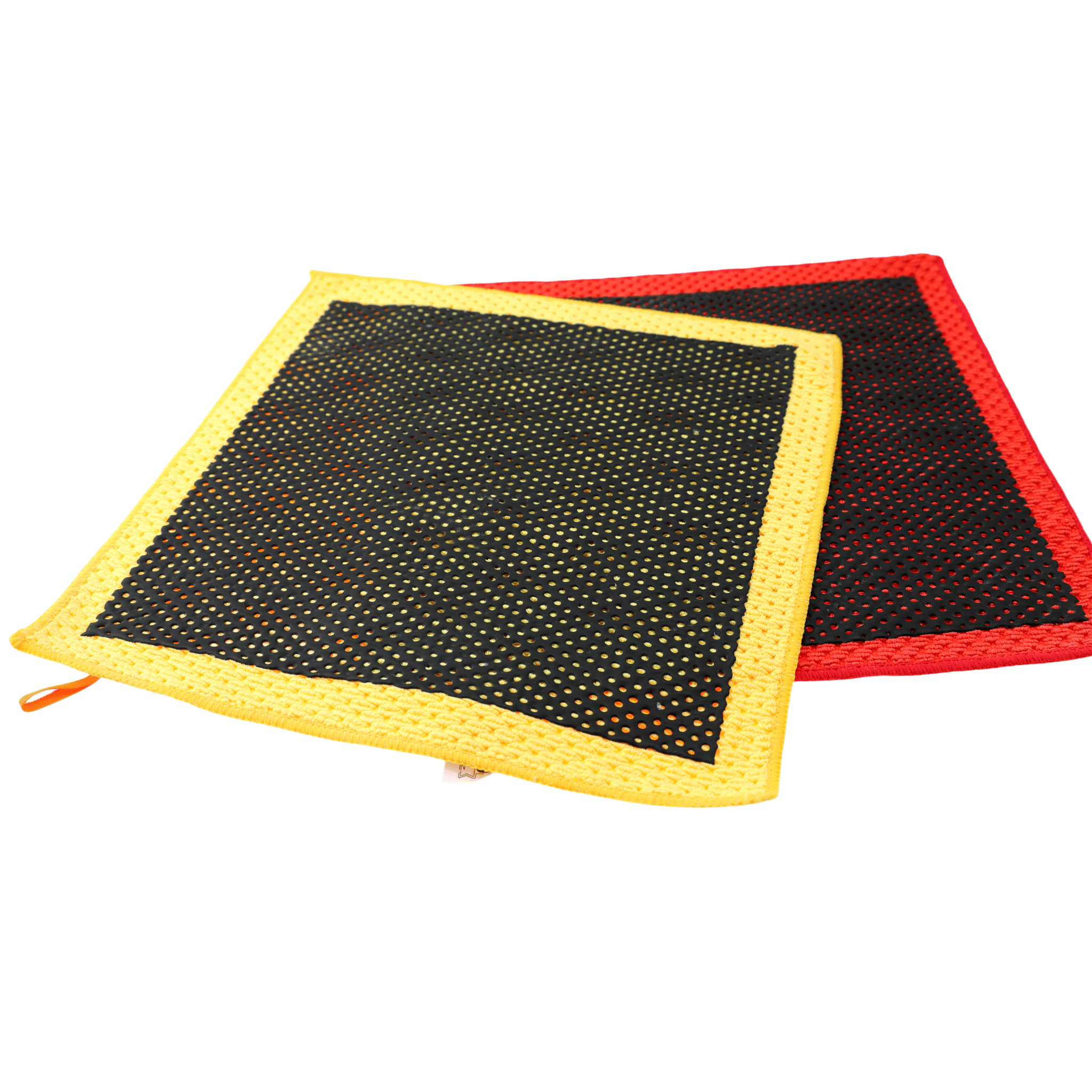 Psycho Detailing Dual-Face Clay Towel - Polymer Rubber & Microfiber Decontamination (30×30 cm) - Psycho Detailing