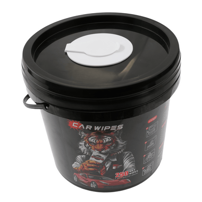 Psycho Detailing Car Interior Cleaning Wipes - 250 Pack with UV Protection - Psycho Detailing