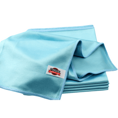 Psycho Detailing Microfiber Glass Towel – 16x16” / 300GSM Herringbone Weave, Lint-Free, Streak-Free Cleaning Cloth for Glass & Screens