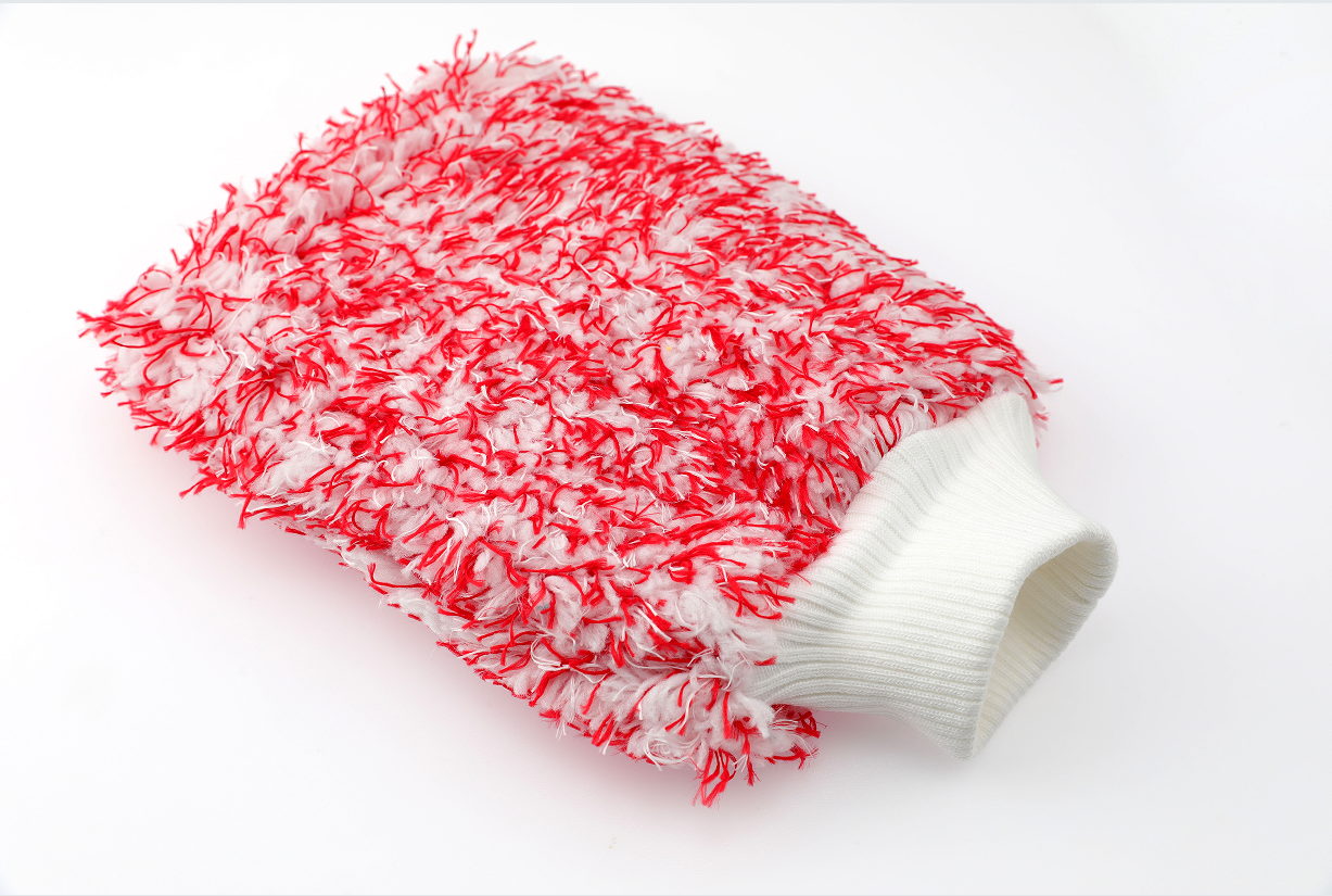 Psycho Detailing Compact Microfiber Gloves - Precision Fit for Tight Spaces (18x18 cm) - Psycho Detailing