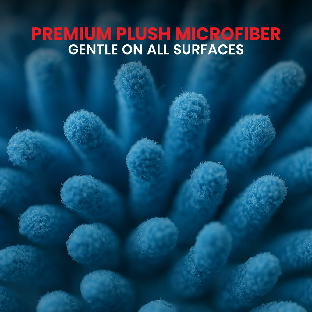 Psycho Detailing Microfiber Gloves - Precision Cleaning & Detailing Gloves (27x21 cm) - Psycho Detailing