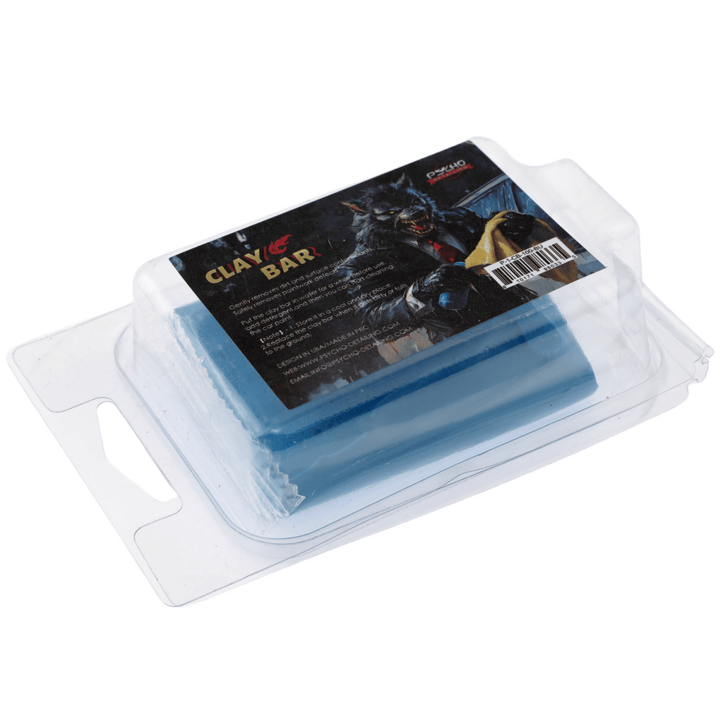 Psycho Detailing Synthetic Clay Bar - 100g Professional Paint Decontamination - Psycho Detailing