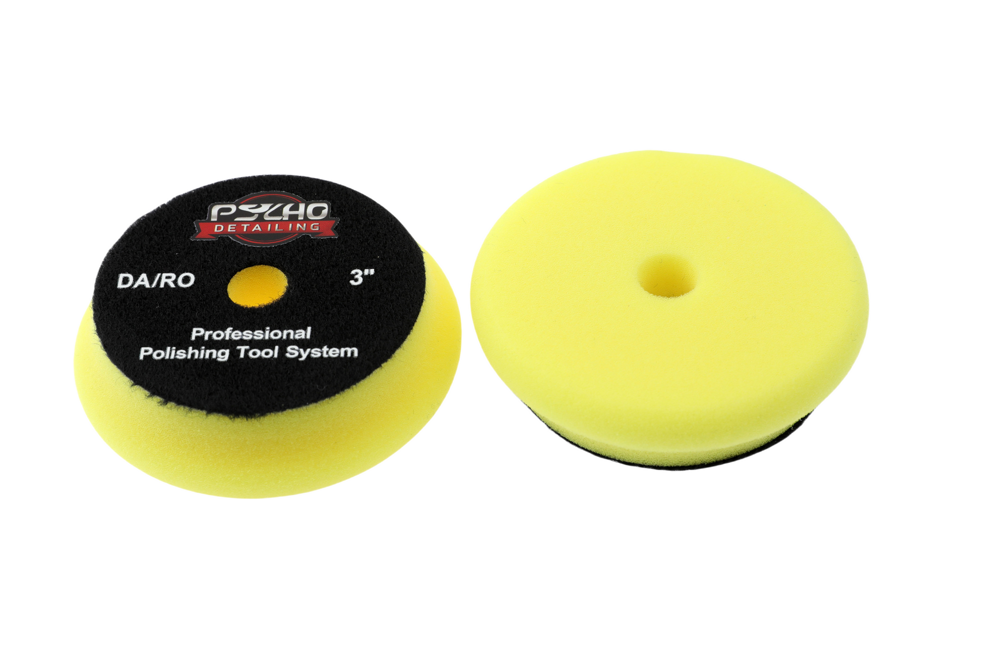 Psycho Detailing Yellow Foam Pad - Professional Medium-Cut Polishing & Paint Correction - Psycho Detailing