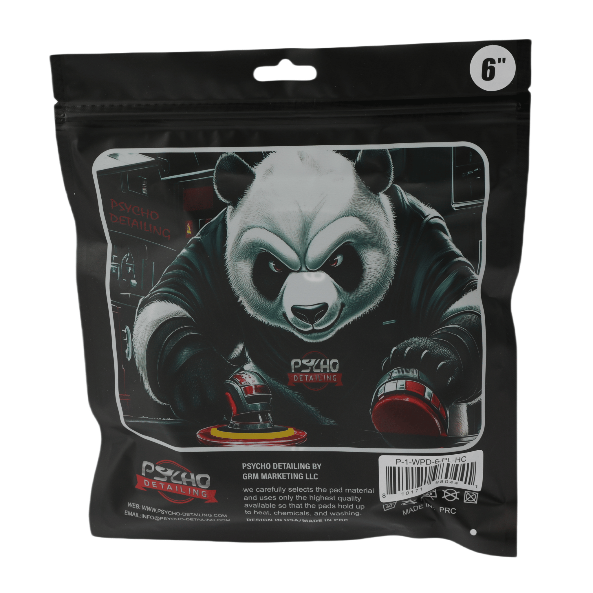 Psycho Detailing Purple Wool Polishing Pad – 100% Natural Wool for One-Step Paint Correction - Psycho Detailing