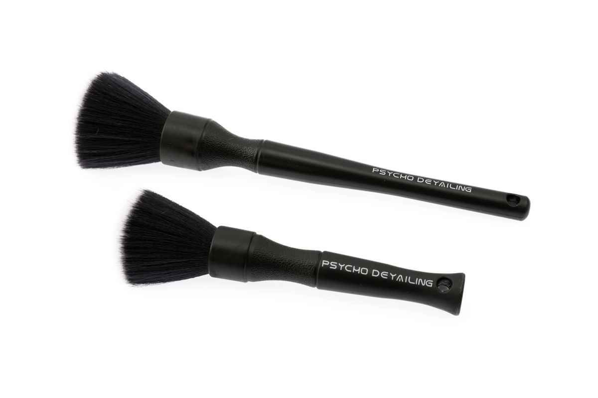Ultra-Soft Detailing Brush Duo – 2 PCS | Scratch-Free Interior Cleaning Brushes